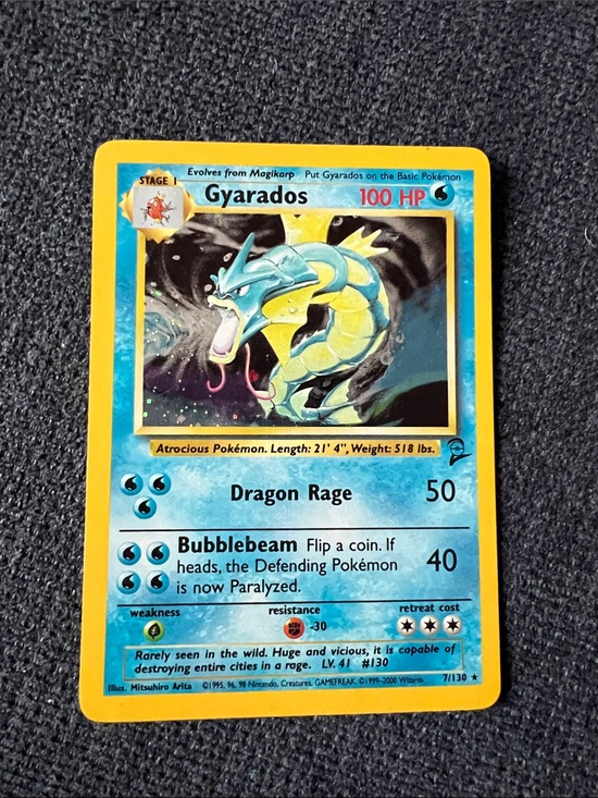 gyarados vintage pokemon cards the trusted official grading guarantees its condition Gyarados [Reverse Holo] #12 Prices